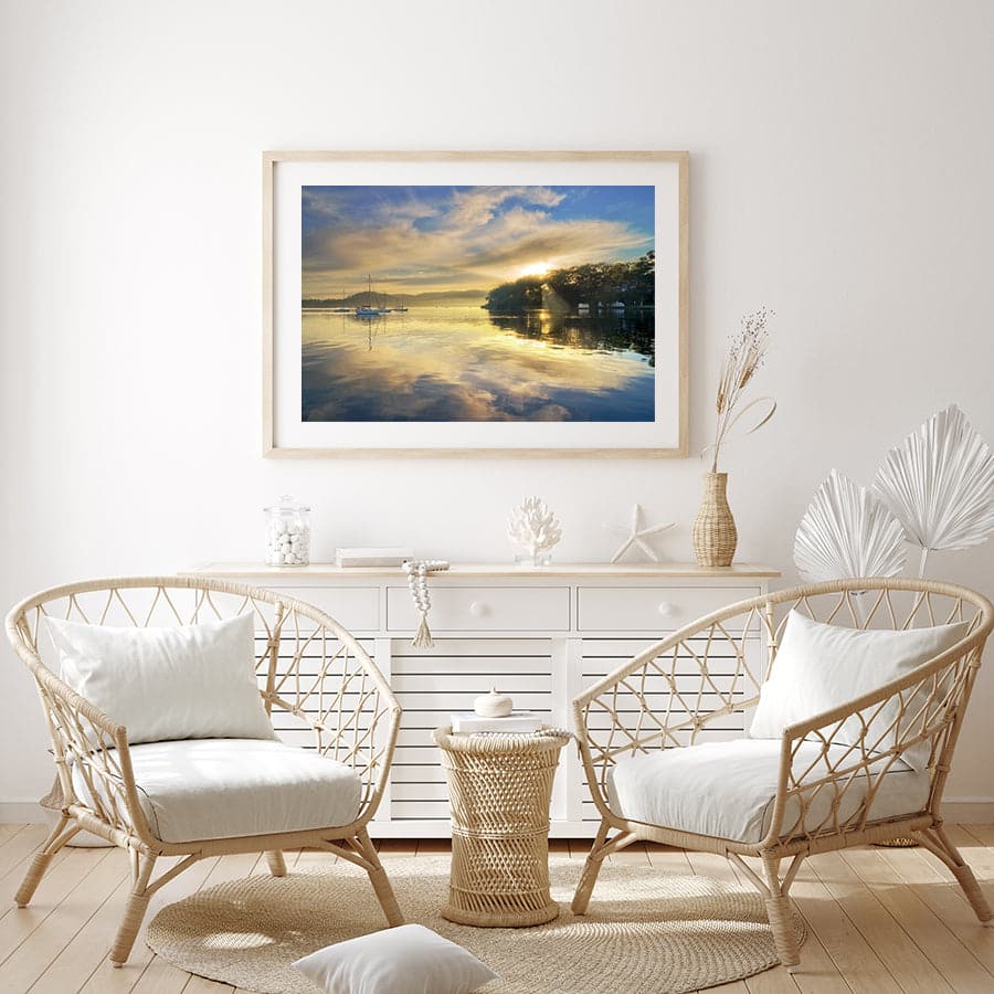 Saratoga Reflection by Donna Far Azin