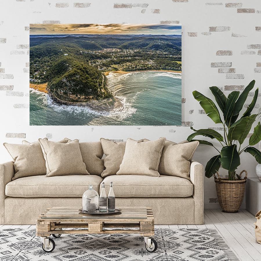 Umina Headland Aerial Shot 2 by Andrew Smith