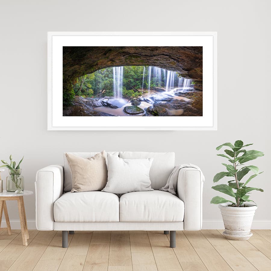 Somersby Falls Cave by Jeremy Royston