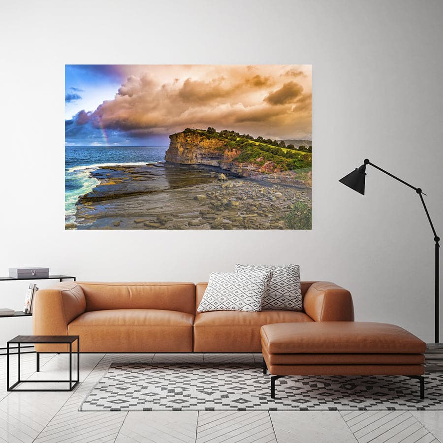 The Skillion, Terrigal Rainbow by Andrew Smith