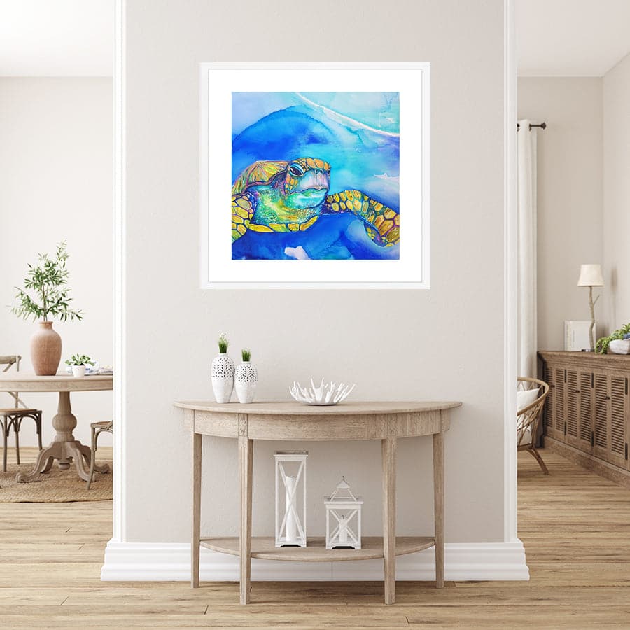 Iridescent Turtle by Mia McLean