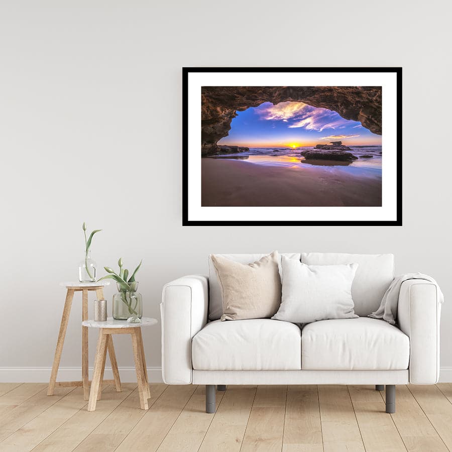 Caves Beach Sunrise by Cameron Cooke