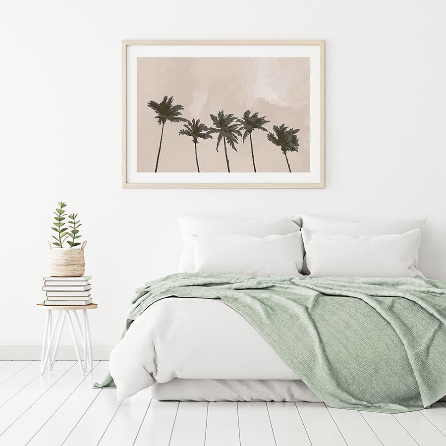 Windy Palm Trees by Studio Scandi I