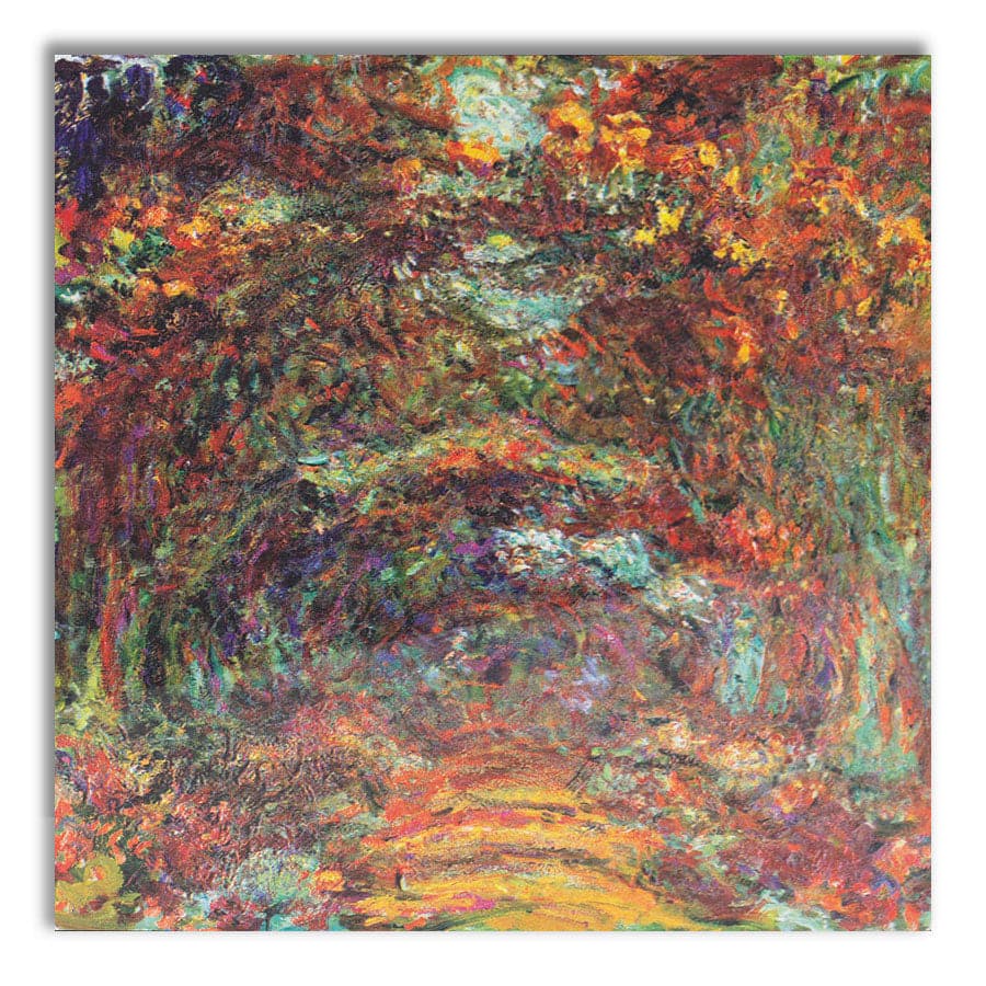 The Rose Path, Giverny by Claude Monet