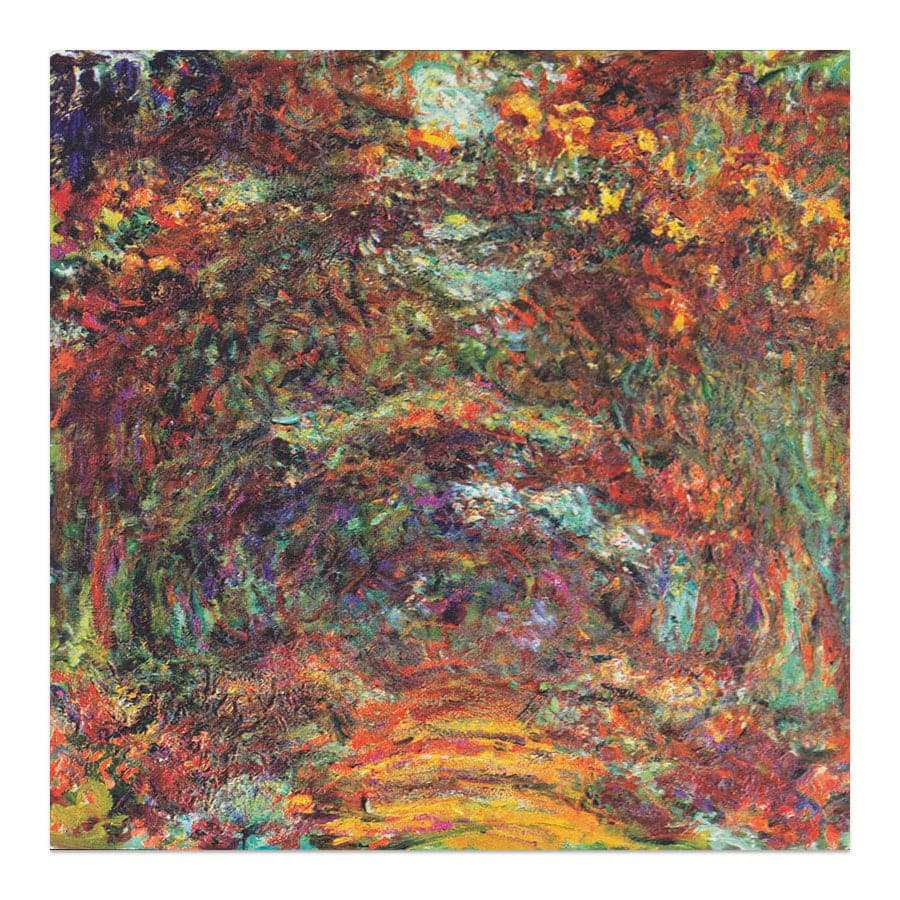 The Rose Path, Giverny by Claude Monet