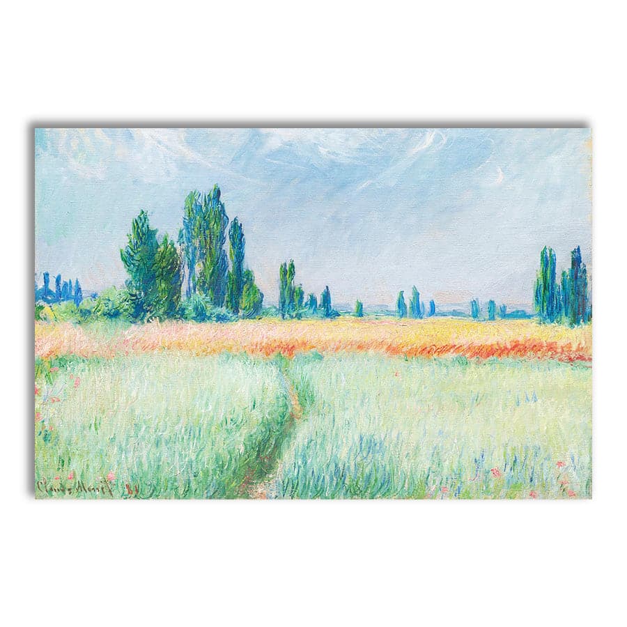 The Wheat Field by Claude Monet