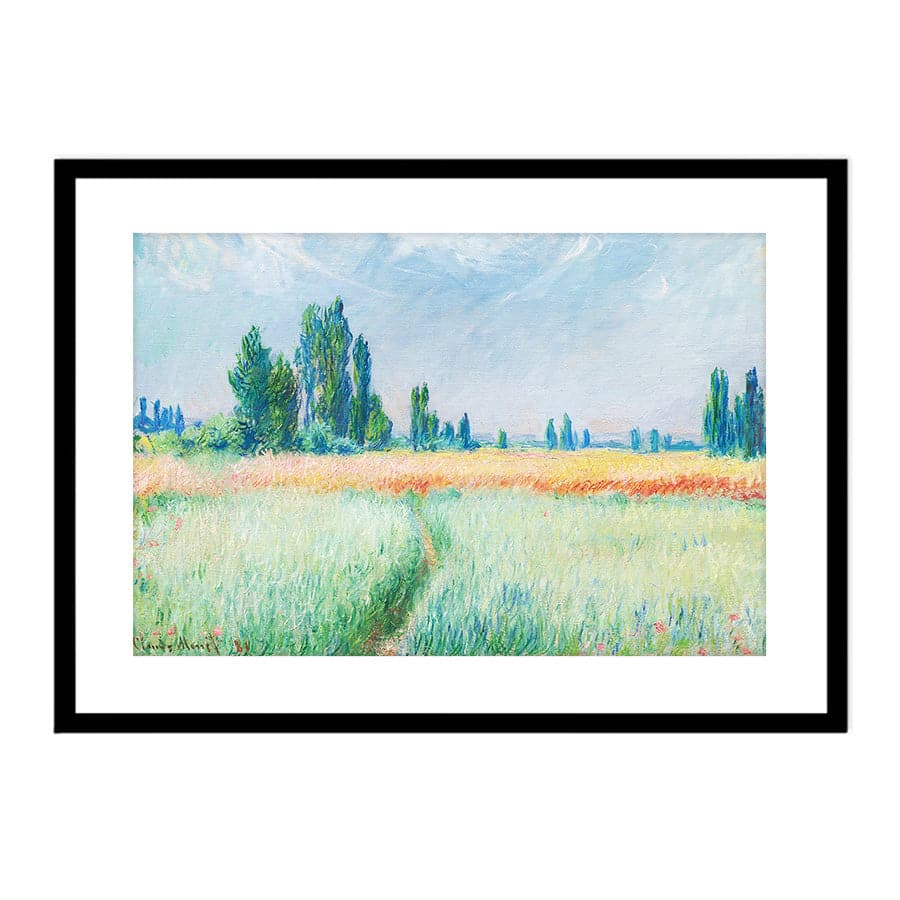 The Wheat Field by Claude Monet