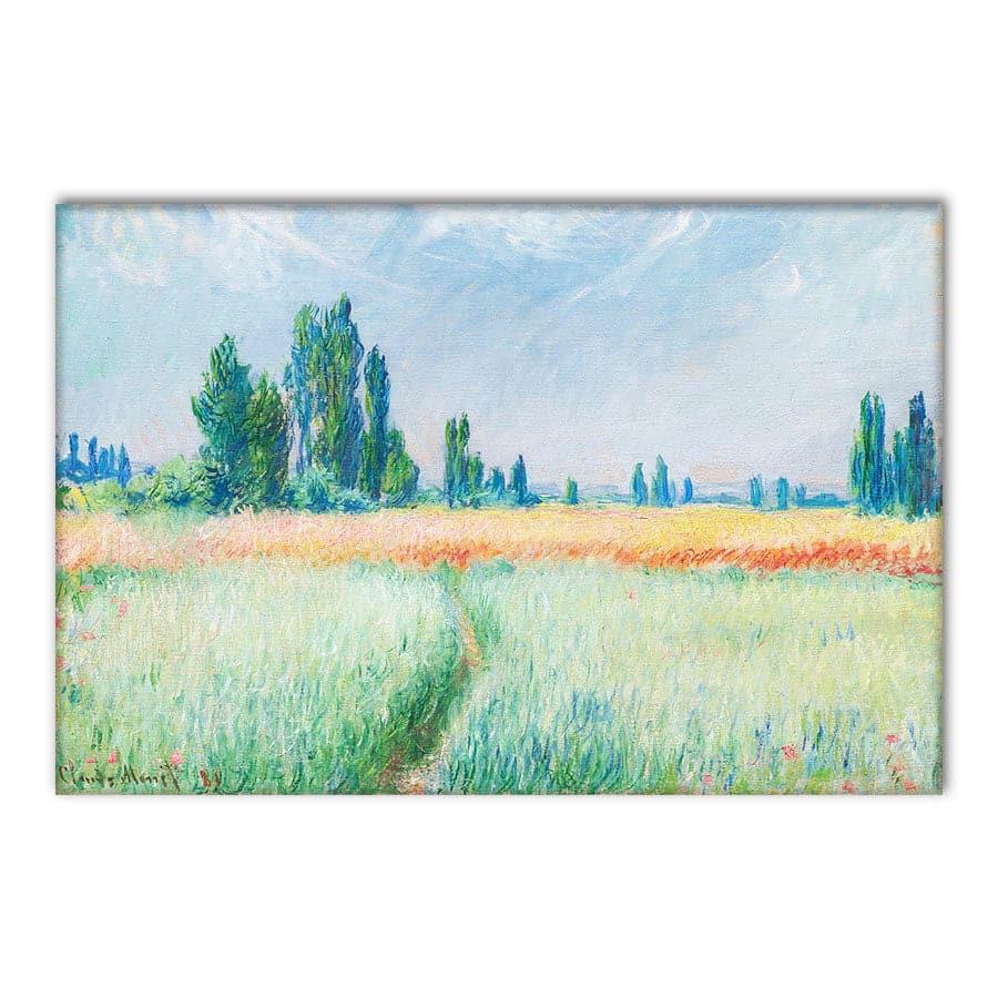 The Wheat Field by Claude Monet