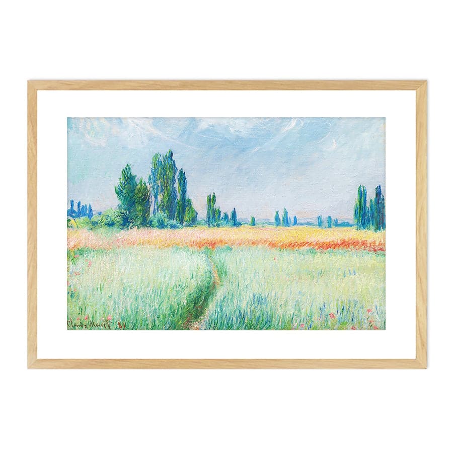 The Wheat Field by Claude Monet