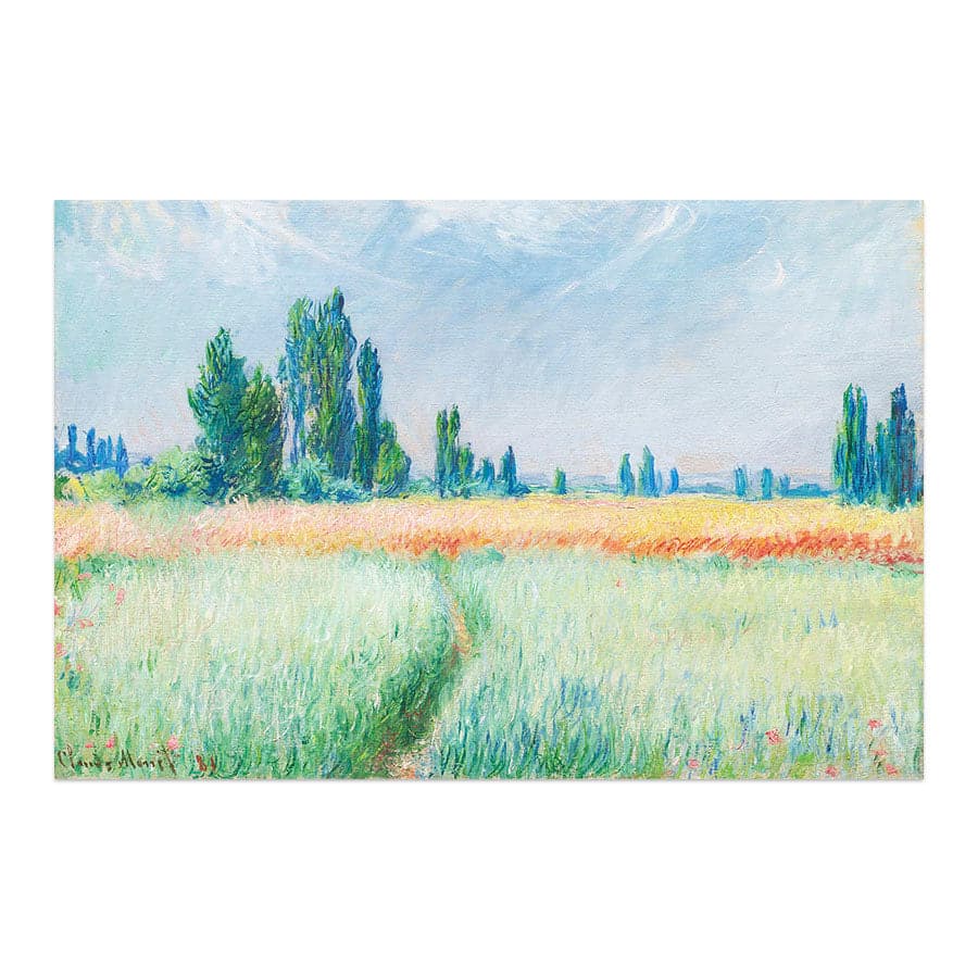 The Wheat Field by Claude Monet