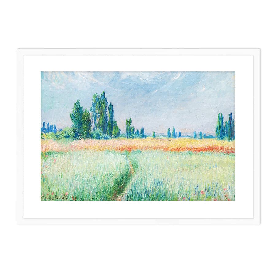 The Wheat Field by Claude Monet