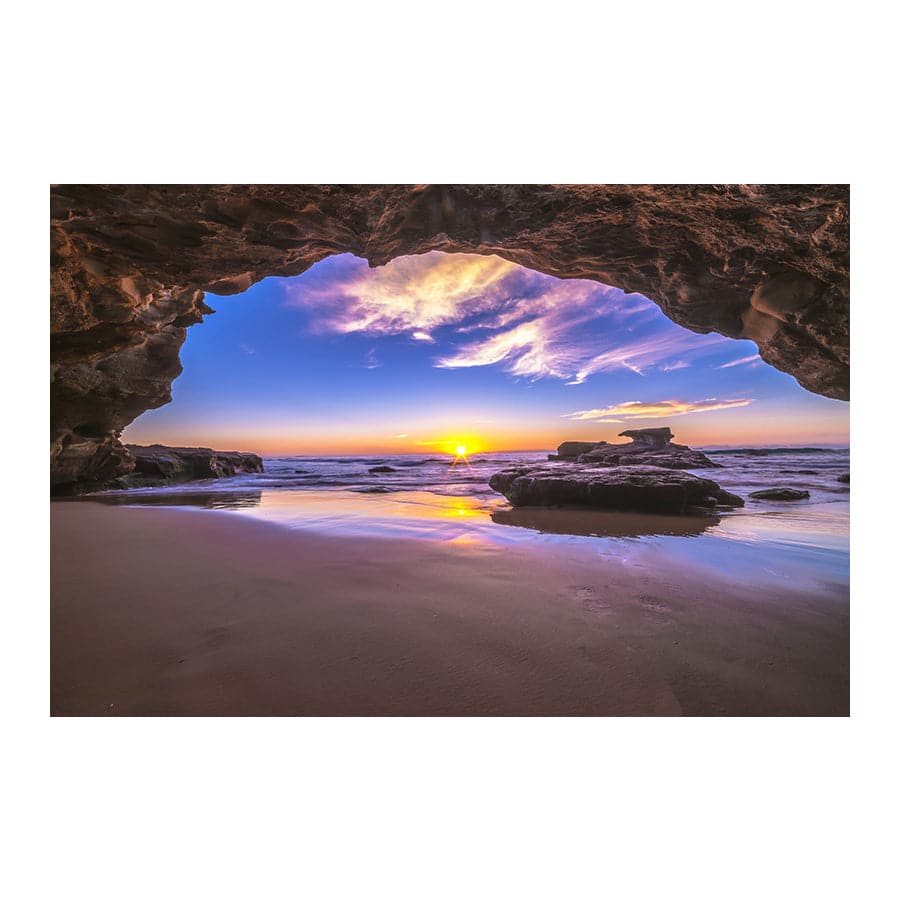 Caves Beach Sunrise by Cameron Cooke