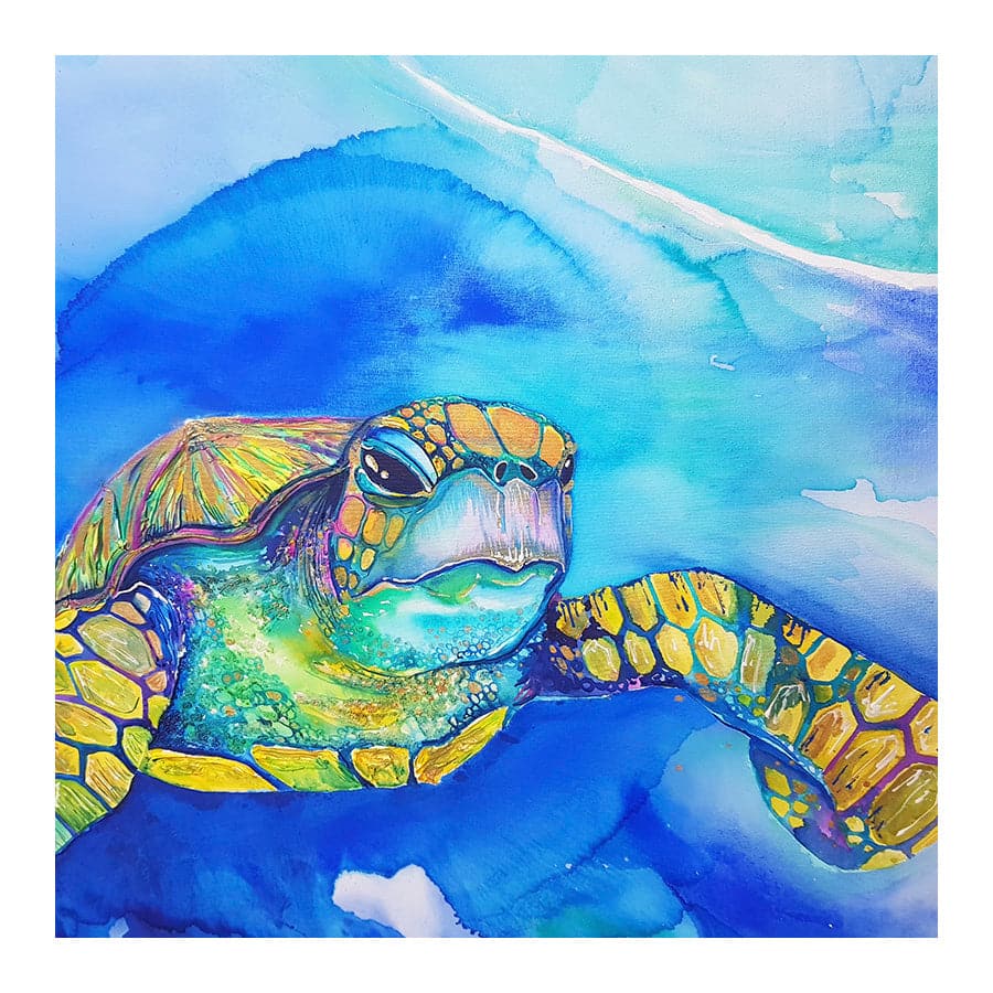 Iridescent Turtle by Mia McLean