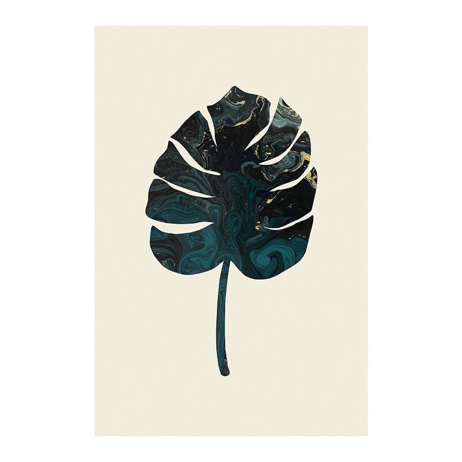 Monstera Marble by Studio Scandi I