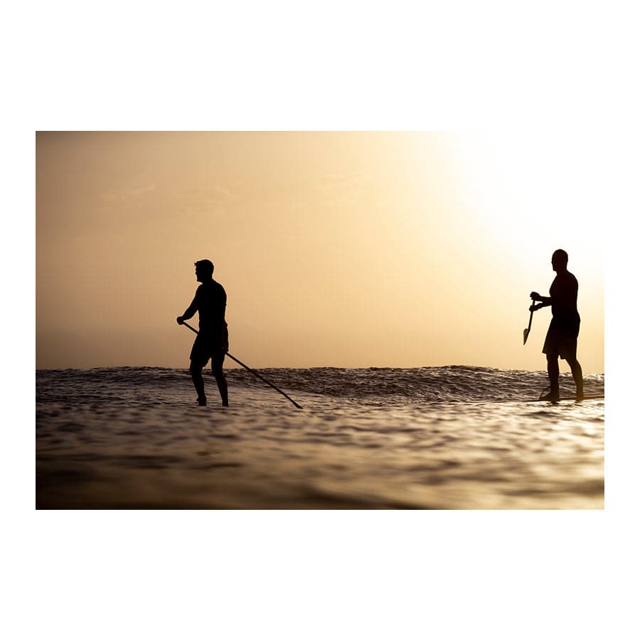 Paddle-boarding Sunset by Stuart McAndrew