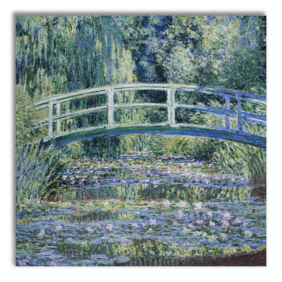 Water Lilies and Japanese Bridge by Claude Monet