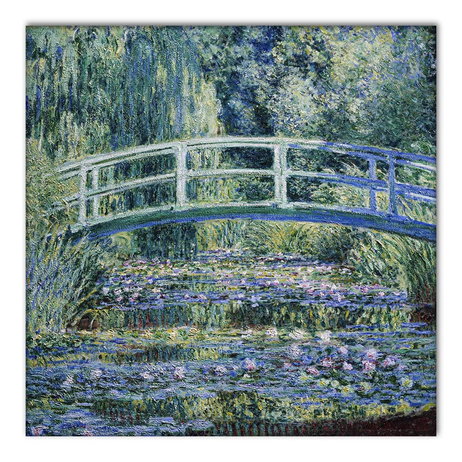 Water Lilies and Japanese Bridge by Claude Monet