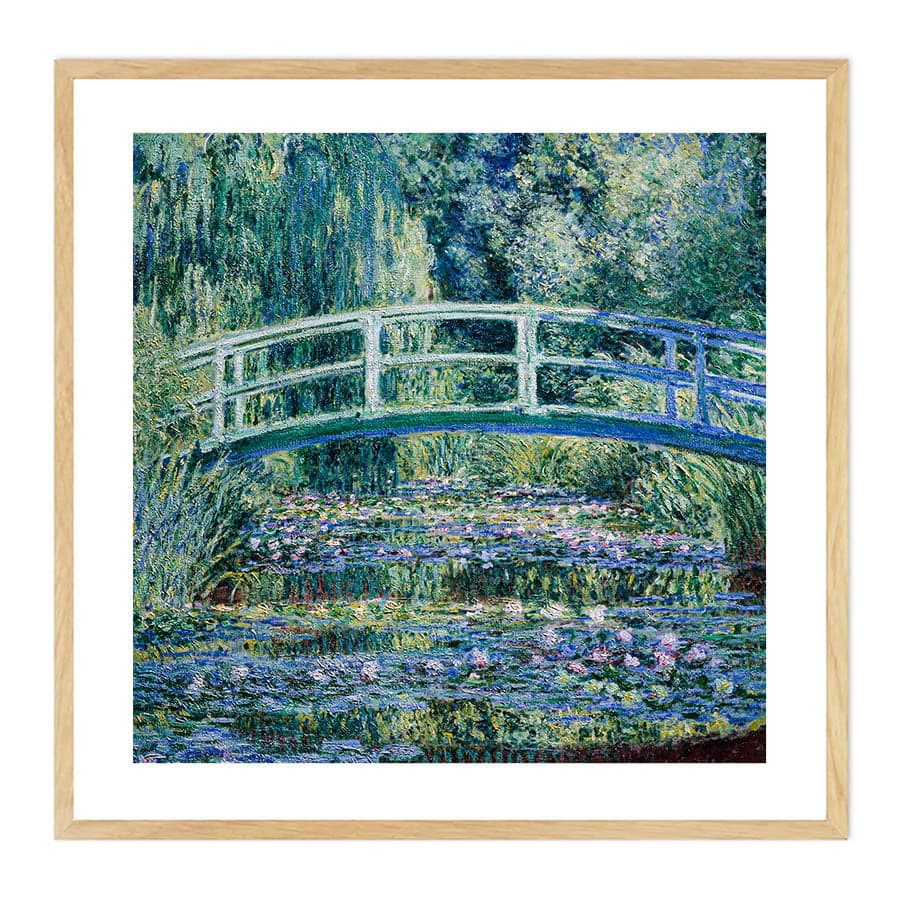 Water Lilies and Japanese Bridge by Claude Monet