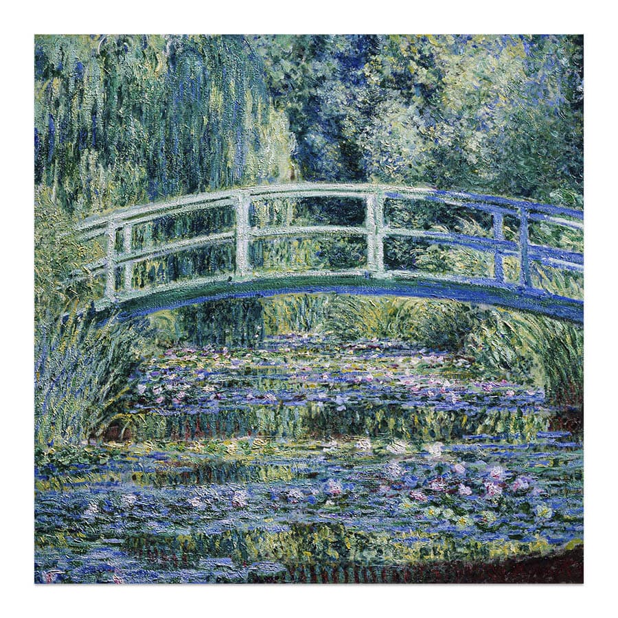 Water Lilies and Japanese Bridge by Claude Monet