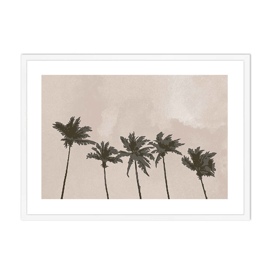 Windy Palm Trees by Studio Scandi I