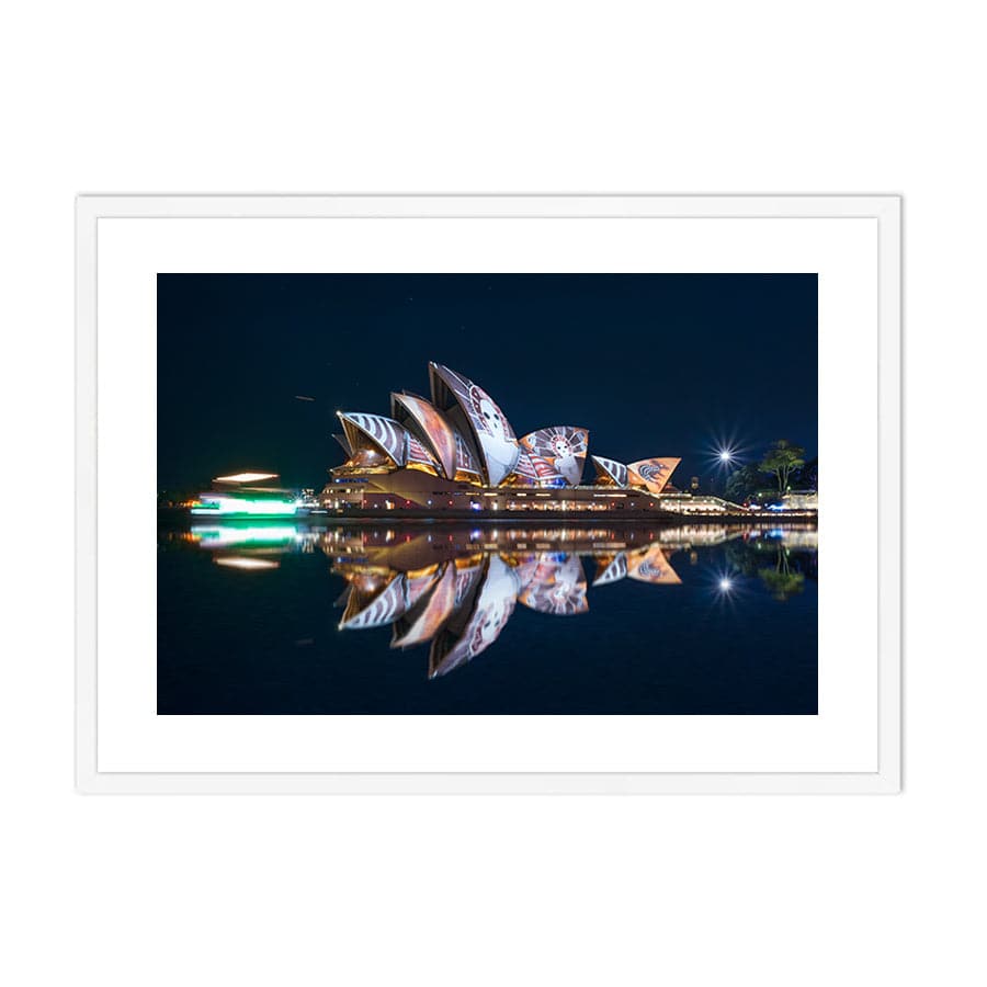 Vivid Opera House by Stu Elwin