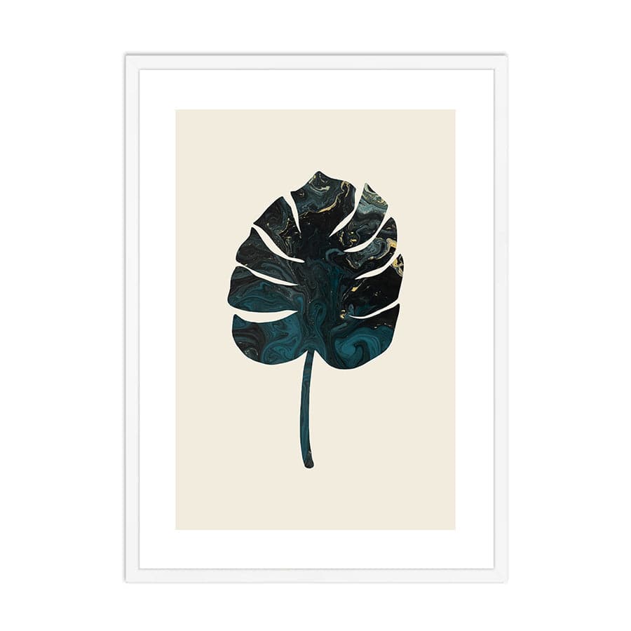 Monstera Marble by Studio Scandi I