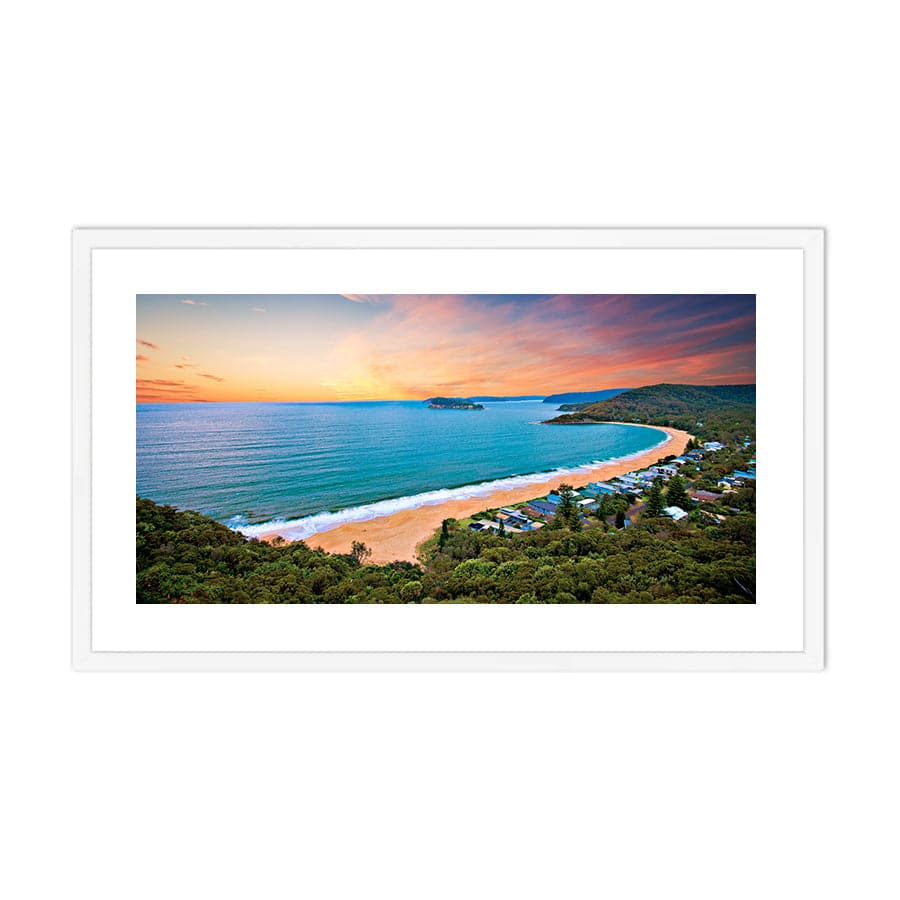 Pearl Beach and Lion Island Sunrise by Ramin Far Azin