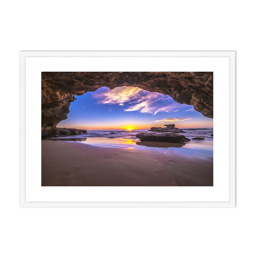 Caves Beach Sunrise by Cameron Cooke