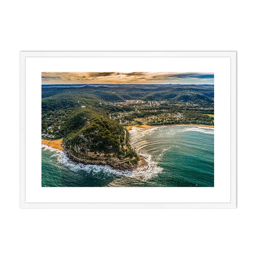 Umina Headland Aerial Shot 2 by Andrew Smith