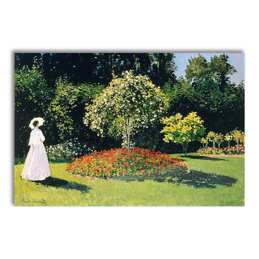 Woman in the Garden by Claude Monet Woman in the Garden by Claude Monet