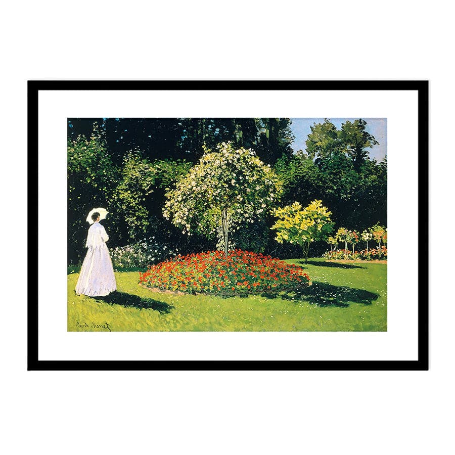 Woman in the Garden by Claude Monet