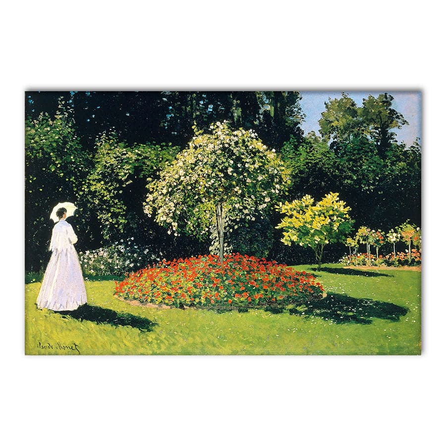 Woman in the Garden by Claude Monet