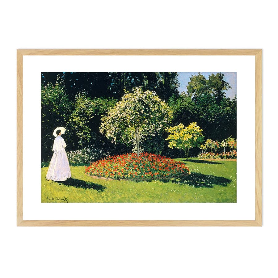 Woman in the Garden by Claude Monet