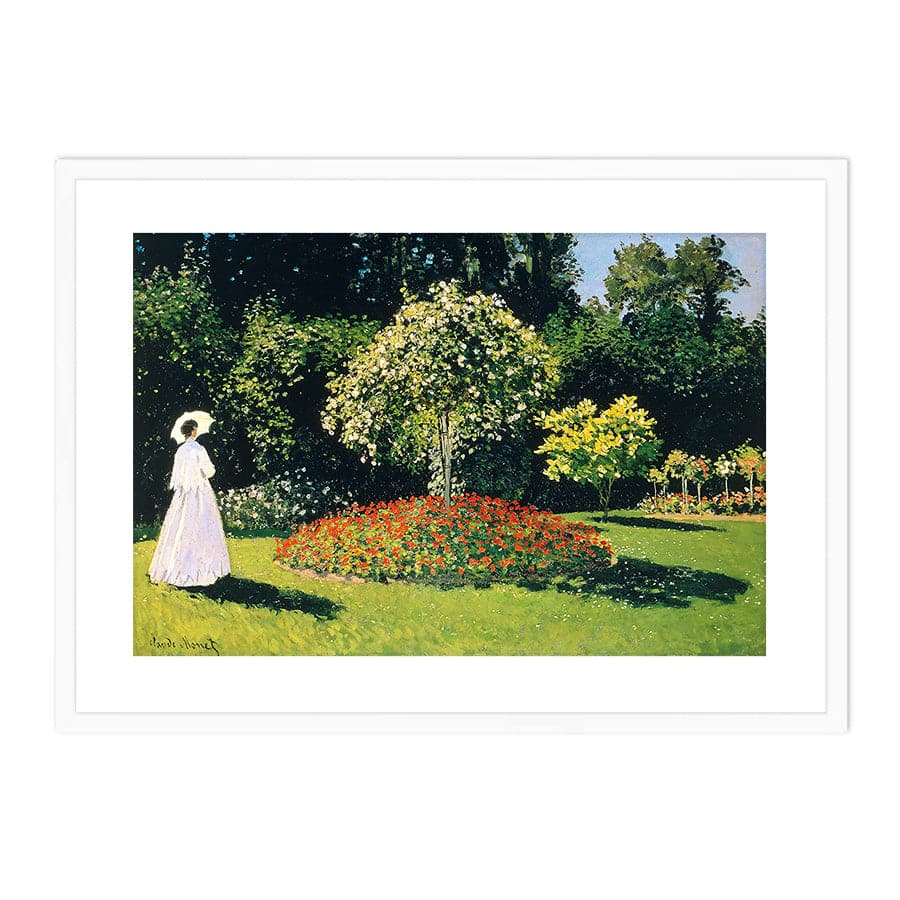 Woman in the Garden by Claude Monet