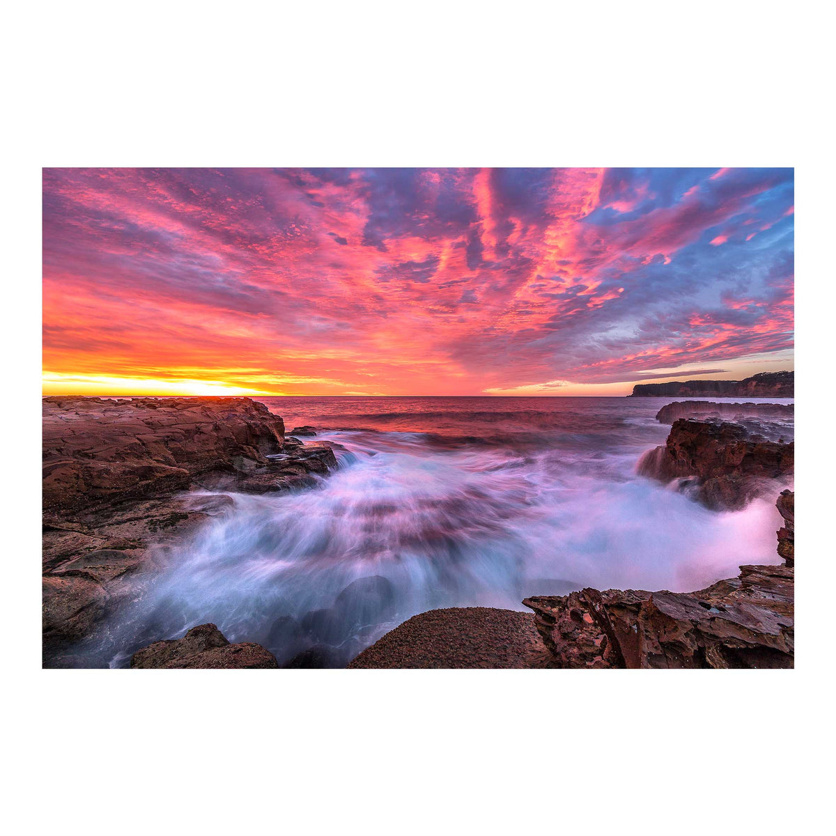 North Avoca Pastel Sunrise by Jeremy Royston