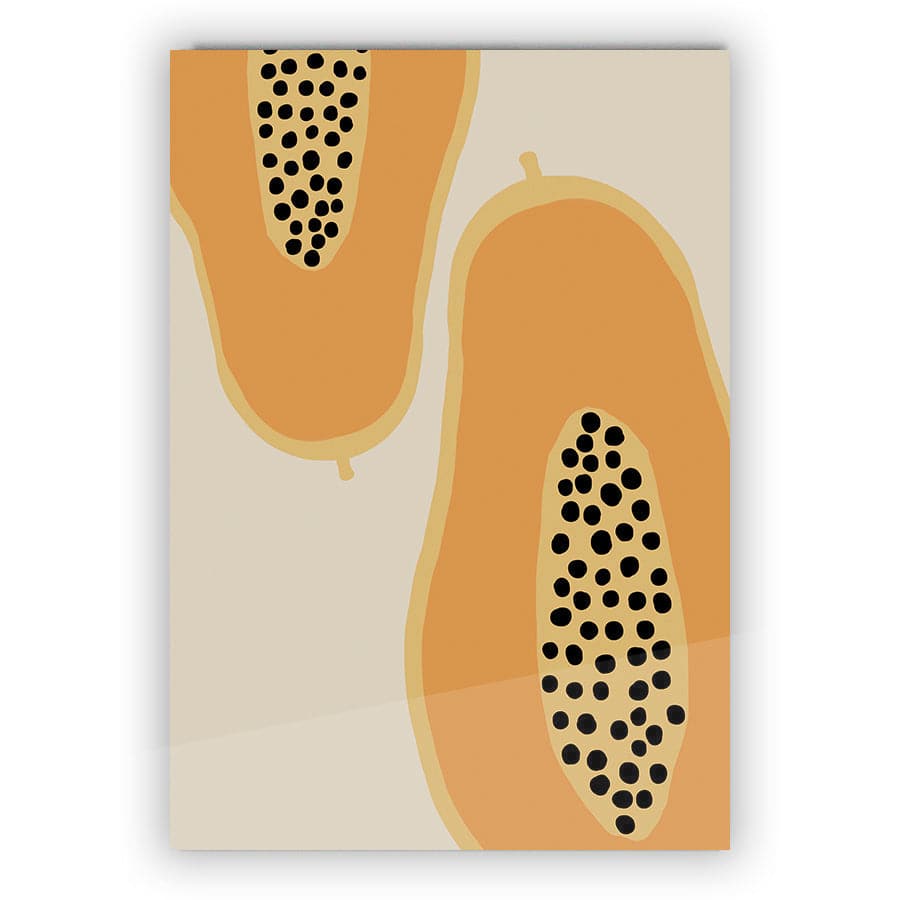 Papaya Fruit by Studio Scandi I