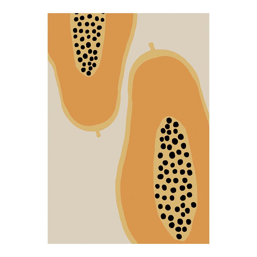 Papaya Fruit by Studio Scandi I