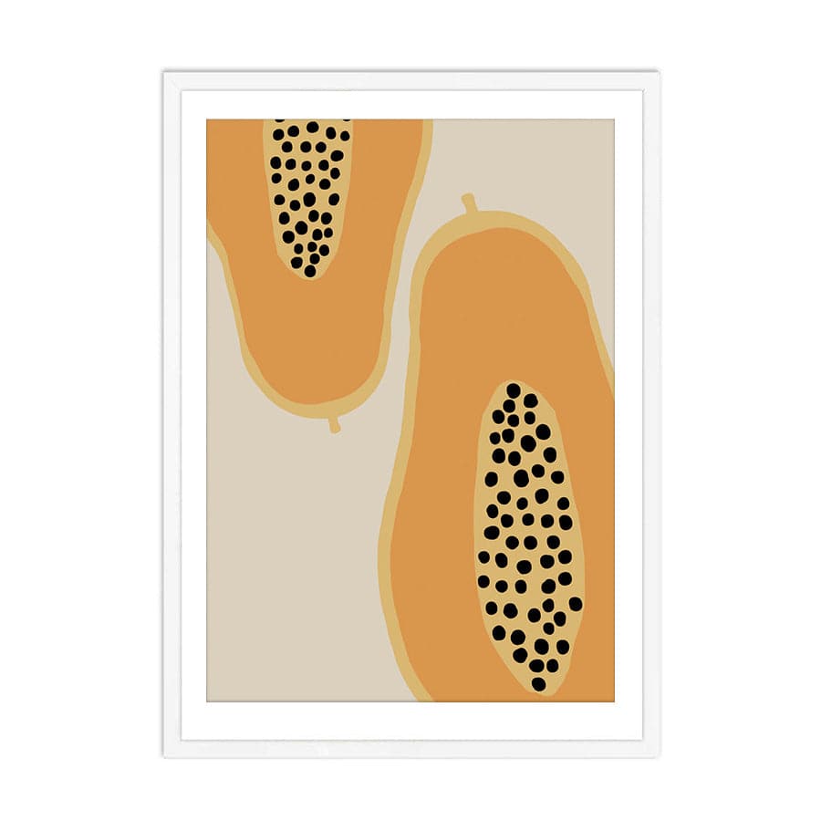 Papaya Fruit by Studio Scandi I